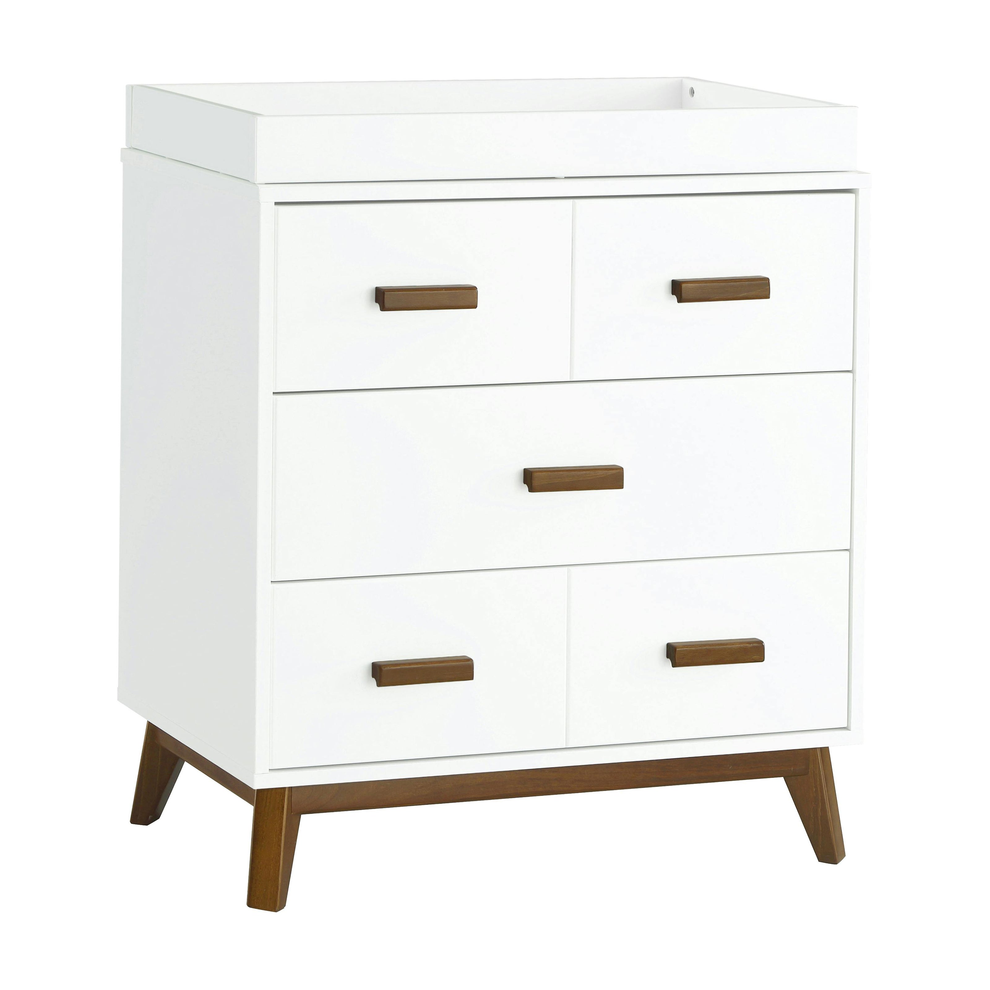 Scoot 3-Drawer Compact Changer Dresser with Removable Changing Tray (34