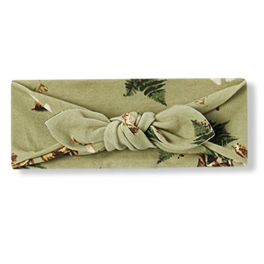 Forest Party Organic Cotton Knotted Headband
