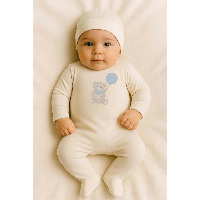 Teddy Printed Footie