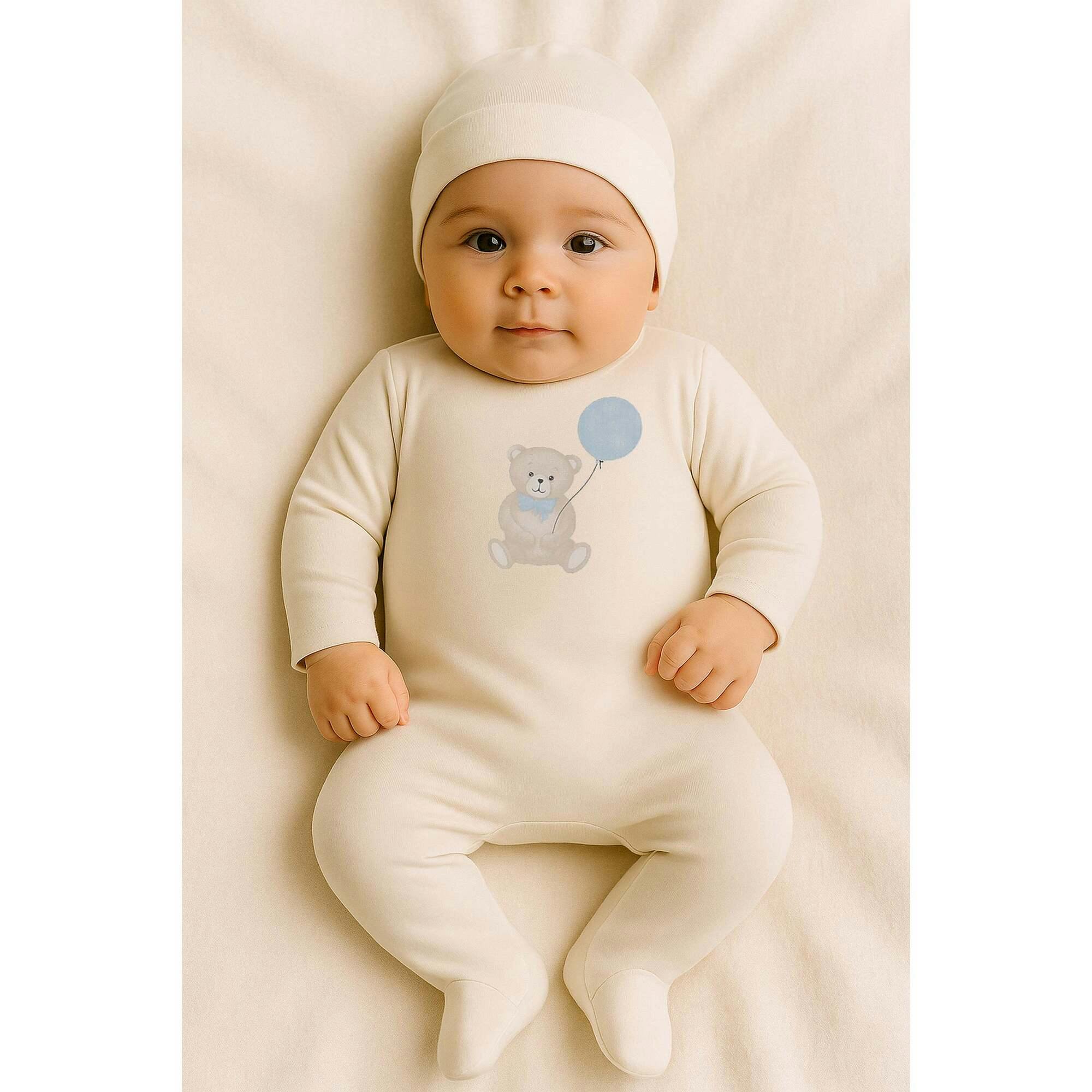 Teddy Printed Footie