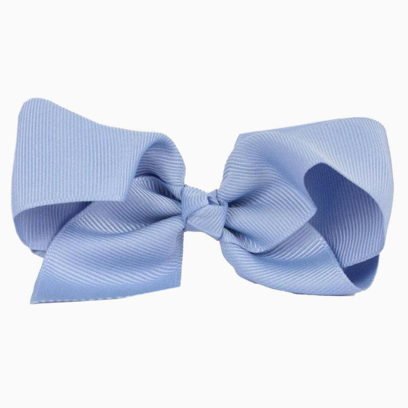 Extra Large Bow Hair Clip in French Blue