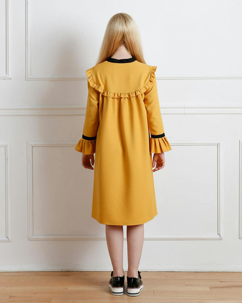 Emma dress (mustard)