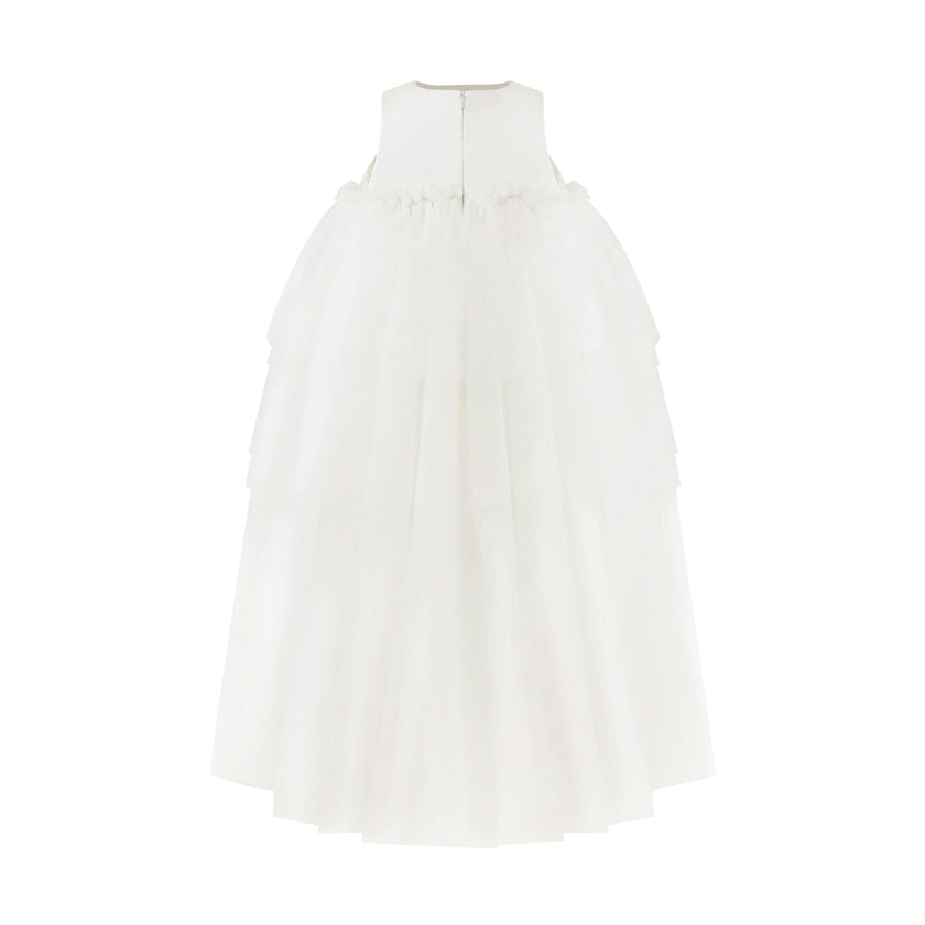 White Zeloria Formal Dress
