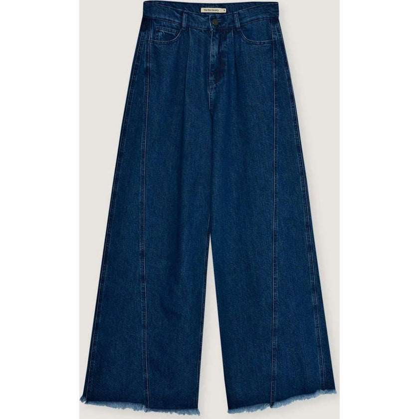 TNS Denim Extra Wide Woman Pant Indigo Denim
