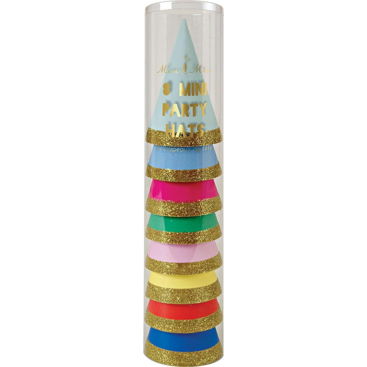 Multicolor Mini Party Hats