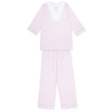 Julia Women's Pajama Pant Set Pretty Pink Bows