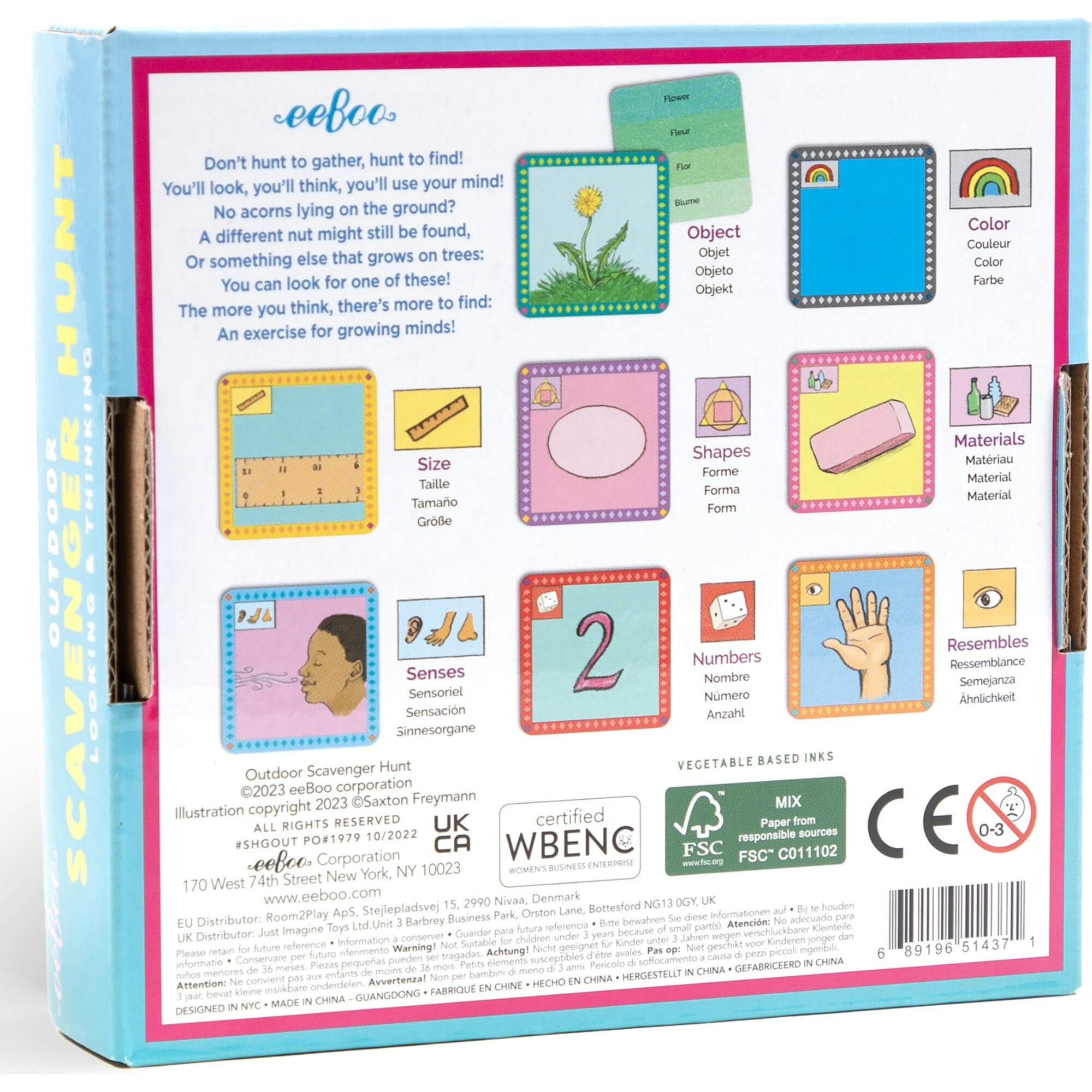 Scavenger Hunt Outdoors Game