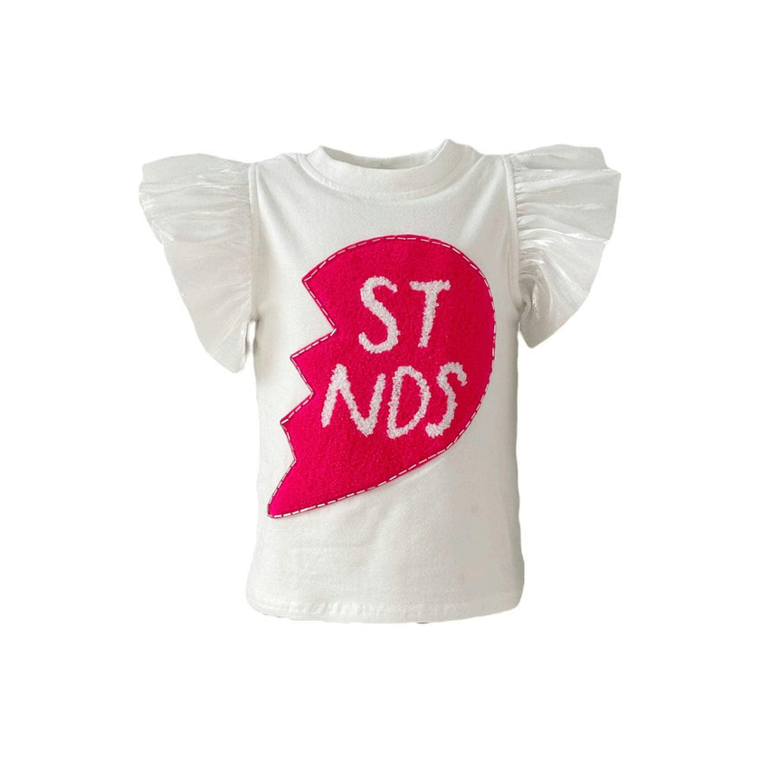 Best Friends Ruffle Sleeve T-Shirts