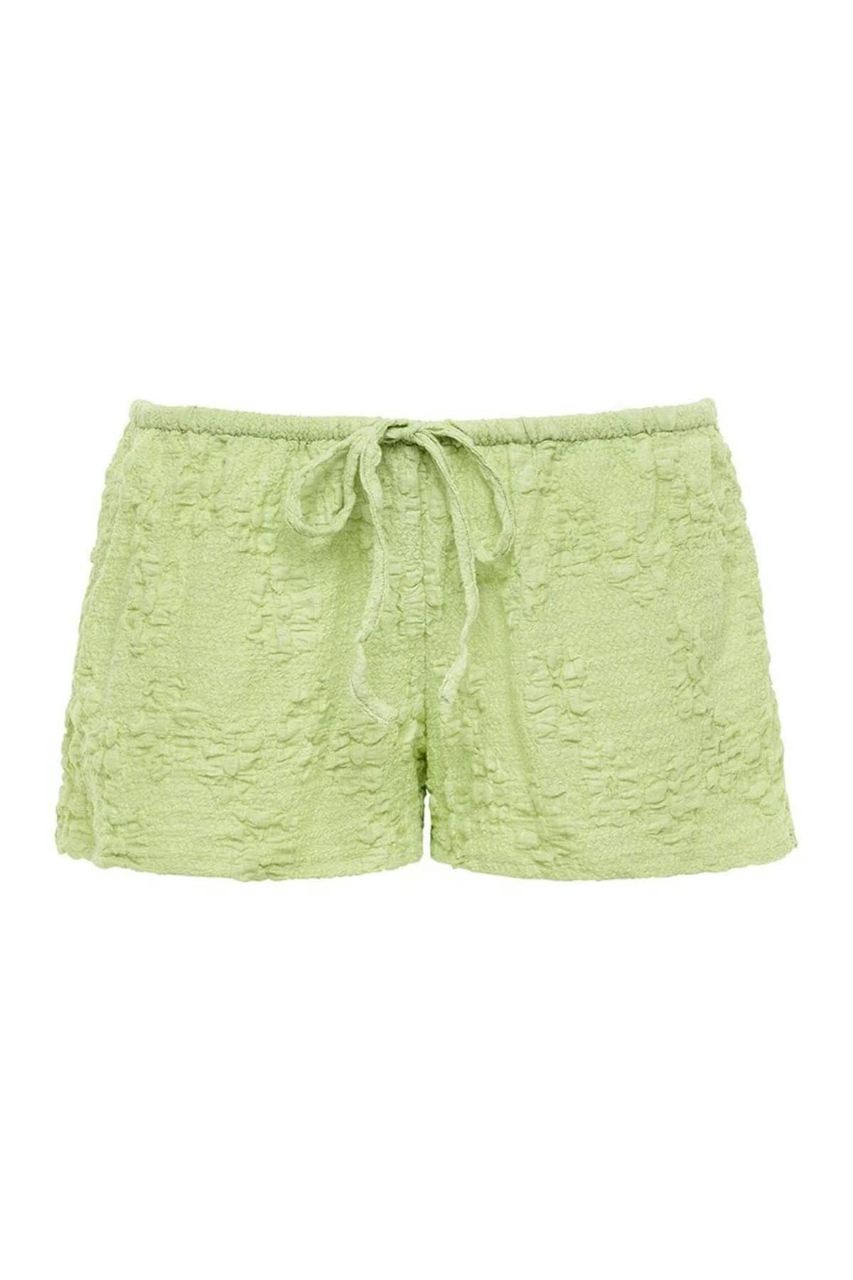 Low-Rise Drawstring Short