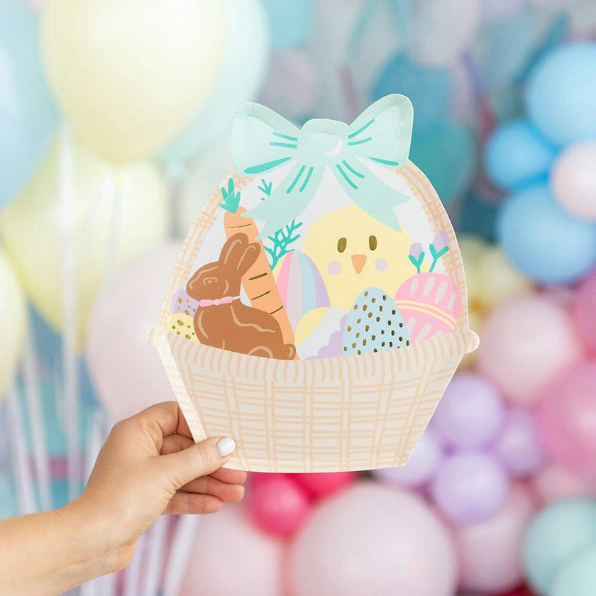 Easter Goody Basket Large Plates