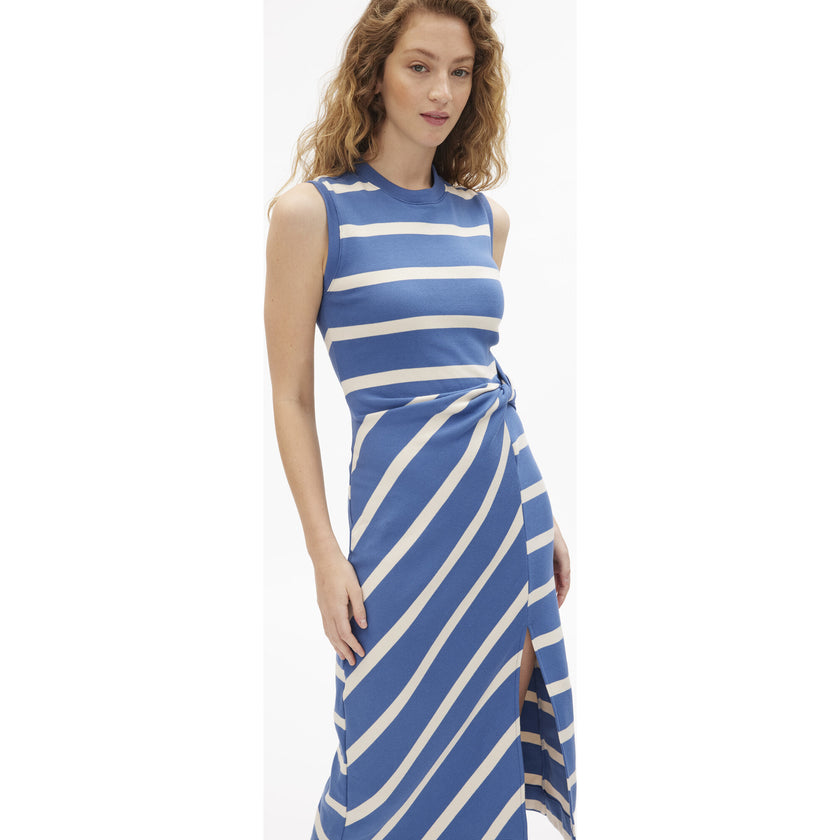 Sleeveless Striped Cody Dress, Stripes