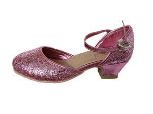 Jr Star Pink Sparkle Child Heels