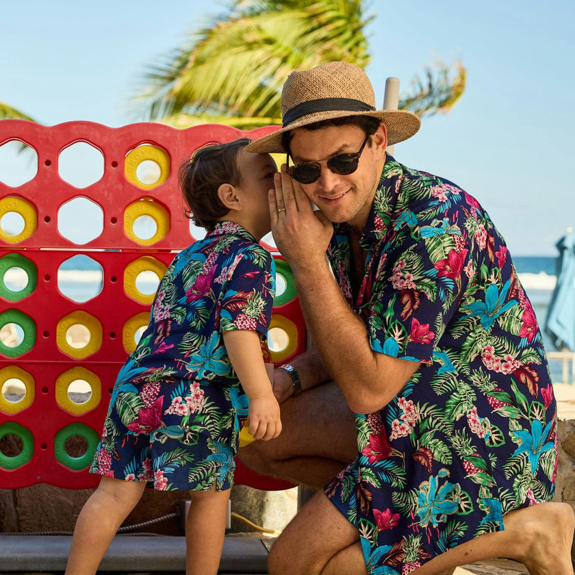 The Flower Hour - Boys Swim Trunks UPF 50+