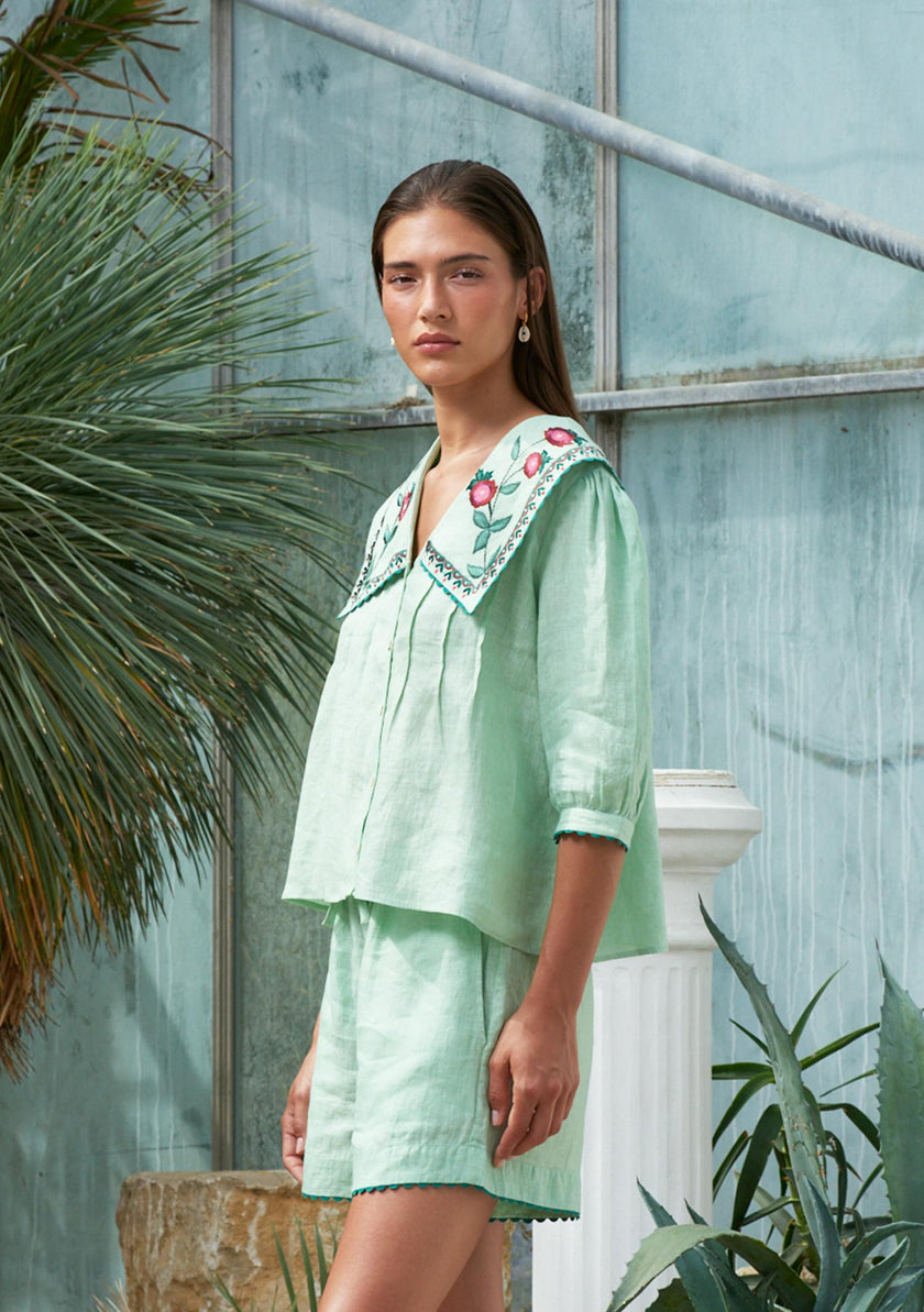 Helia Blouse Jade