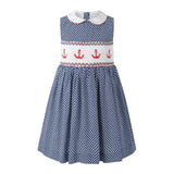 Anchor Smocked Dress