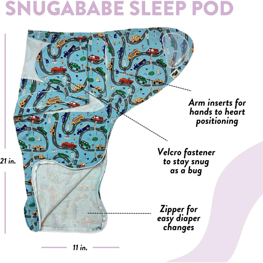 Snugababe Print Swaddle Sleep Pod