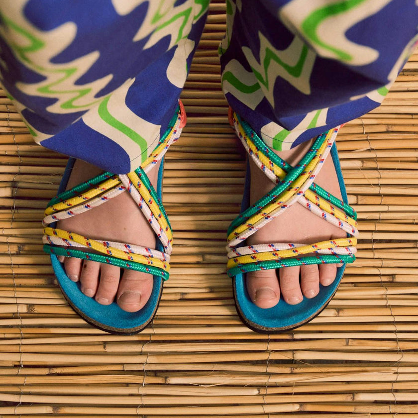 ARANDANO SANDAL MULTICOLOR