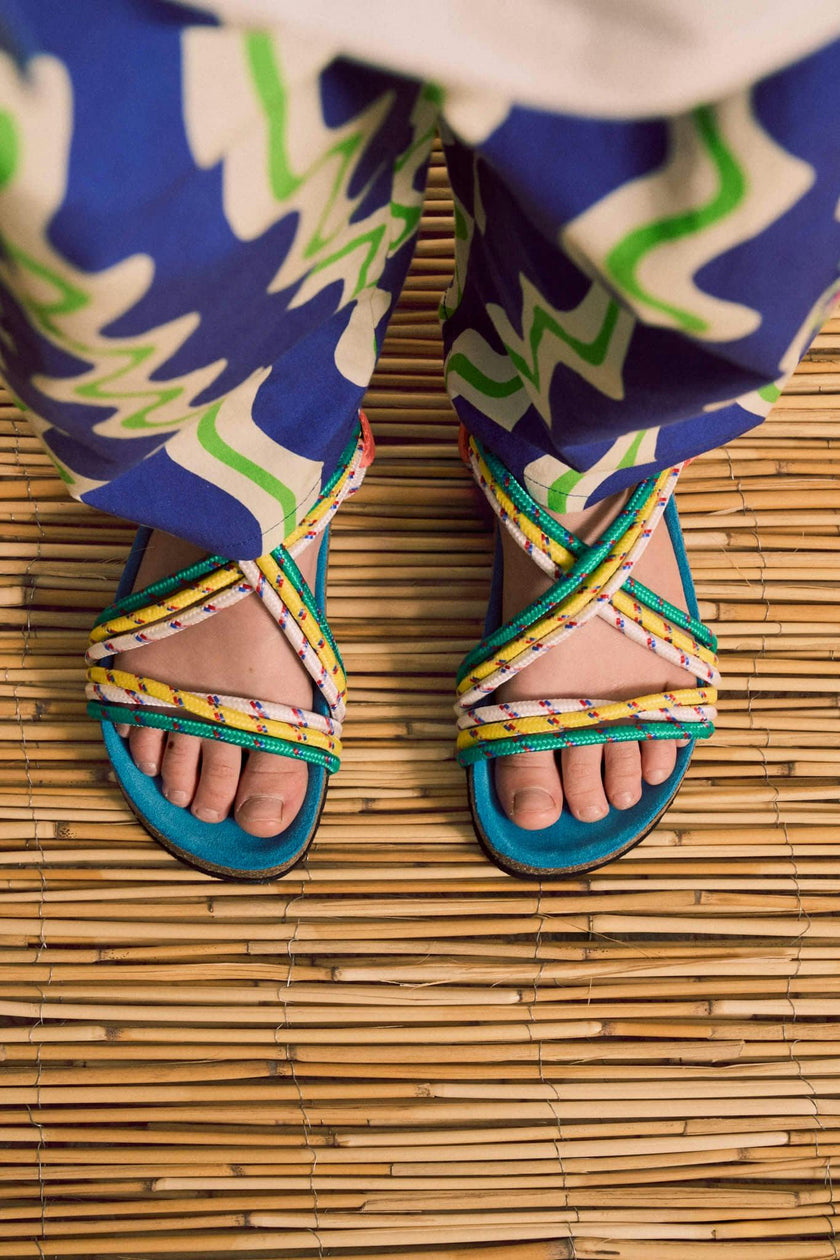 ARANDANO SANDAL MULTICOLOR