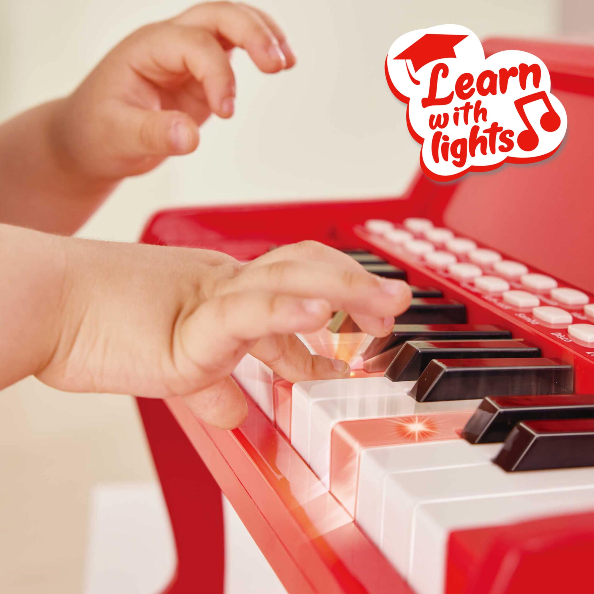 Learn With Lights: Electronic Piano - Red