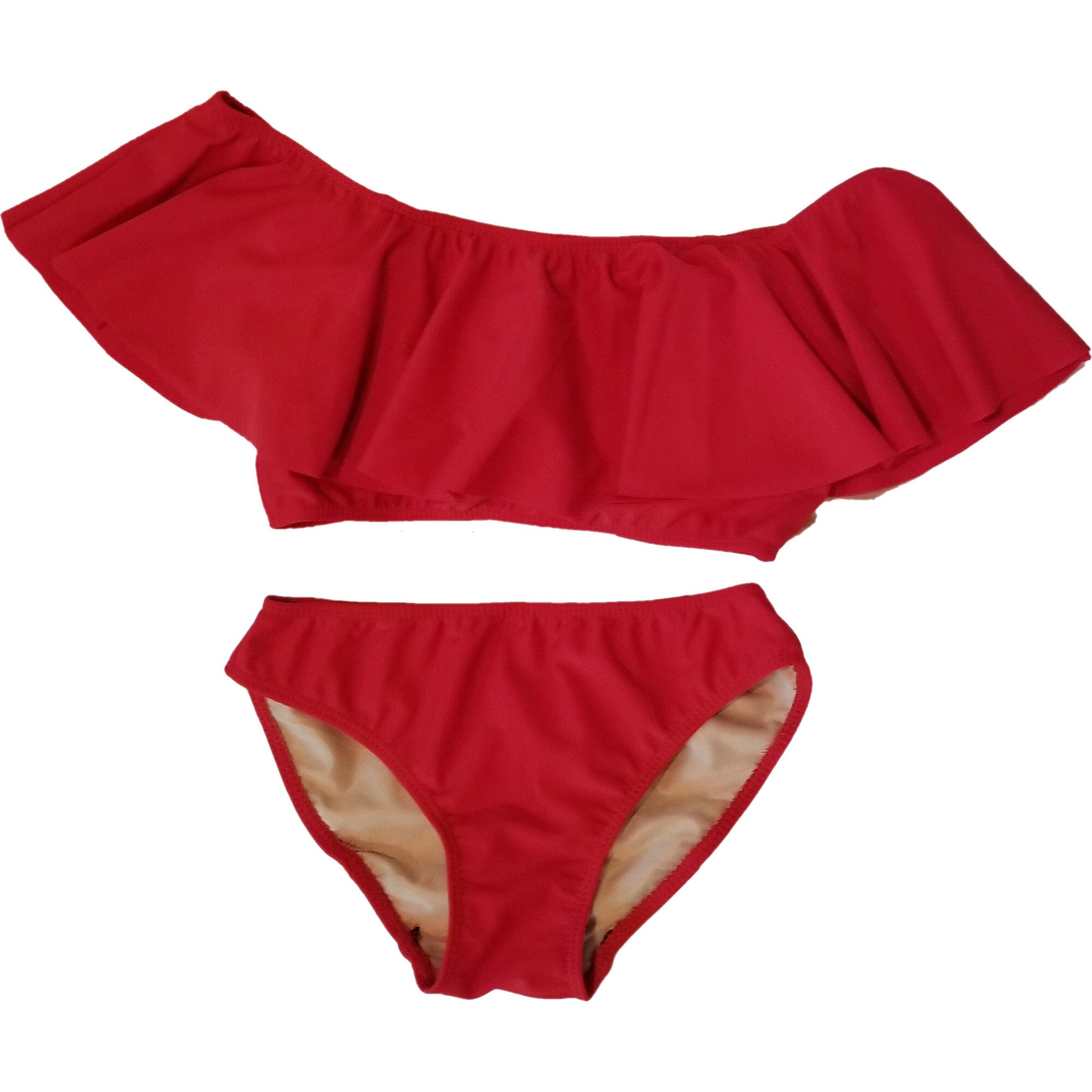Two Piece Two Piece Ruffle Swimsuit