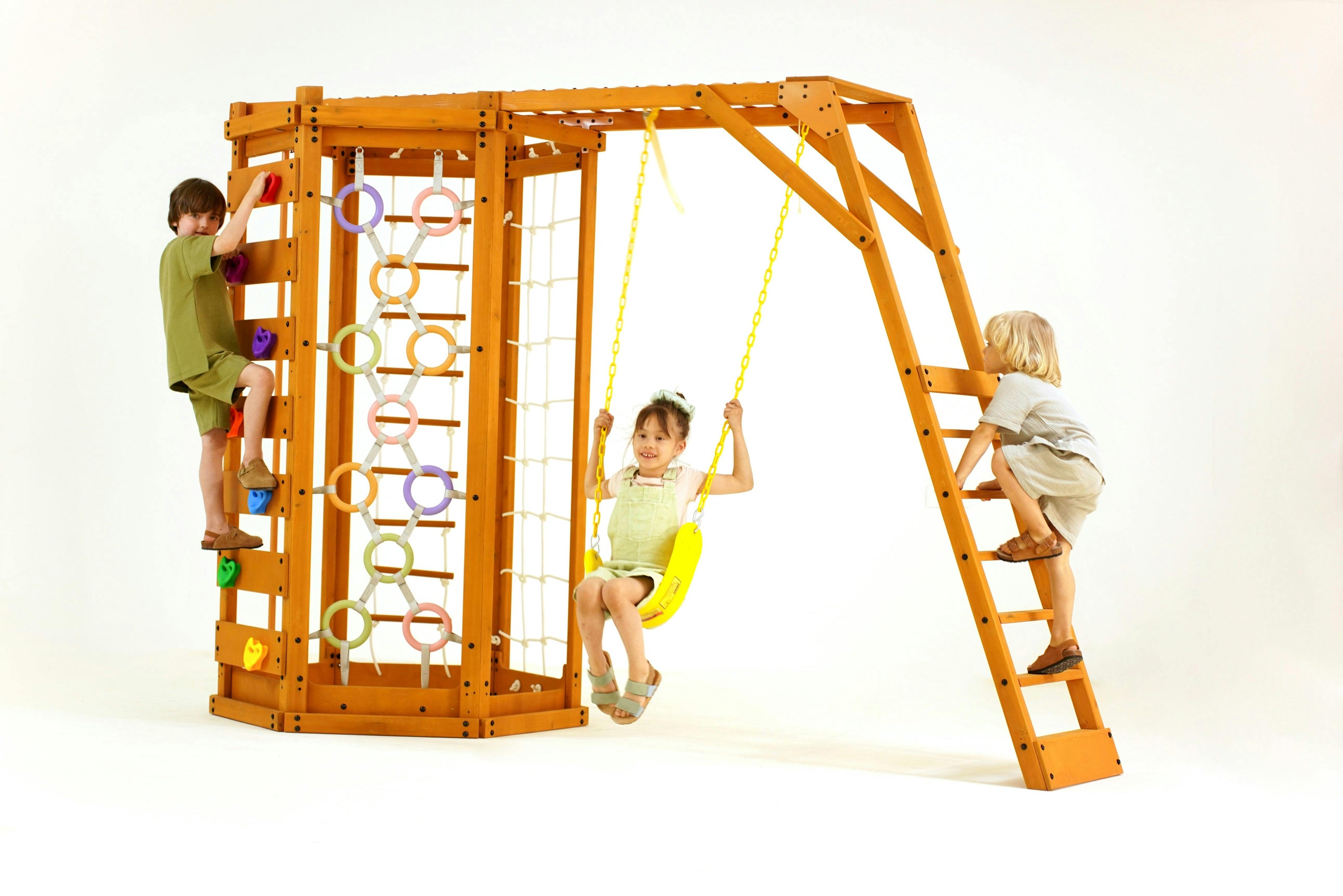 Hawthorn Outdoor Climber Playset | Bars