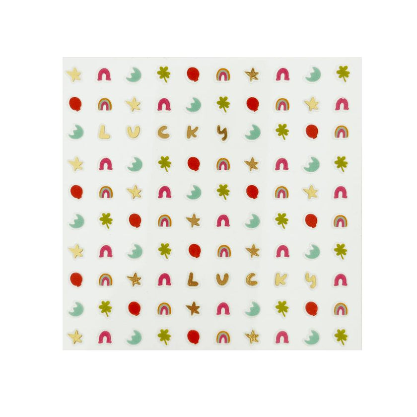 Happy Go Lucky Nail Stickers