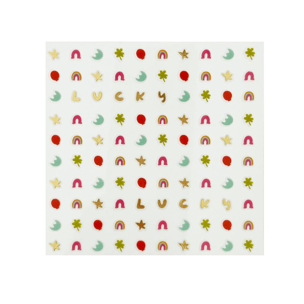 Happy Go Lucky Nail Stickers