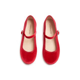Classic Velvet Mary Janes