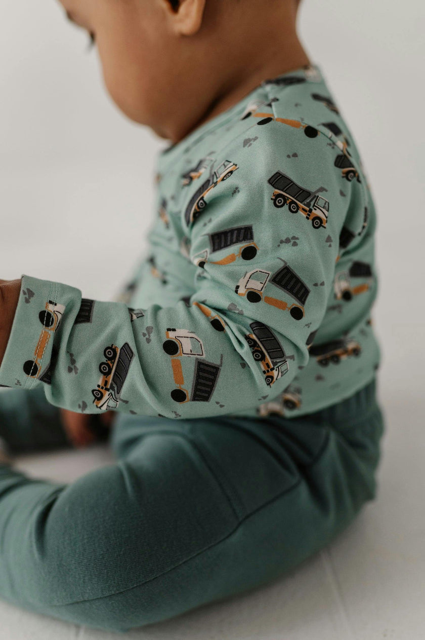 Baby Boy Pocket Pants in Atlantic