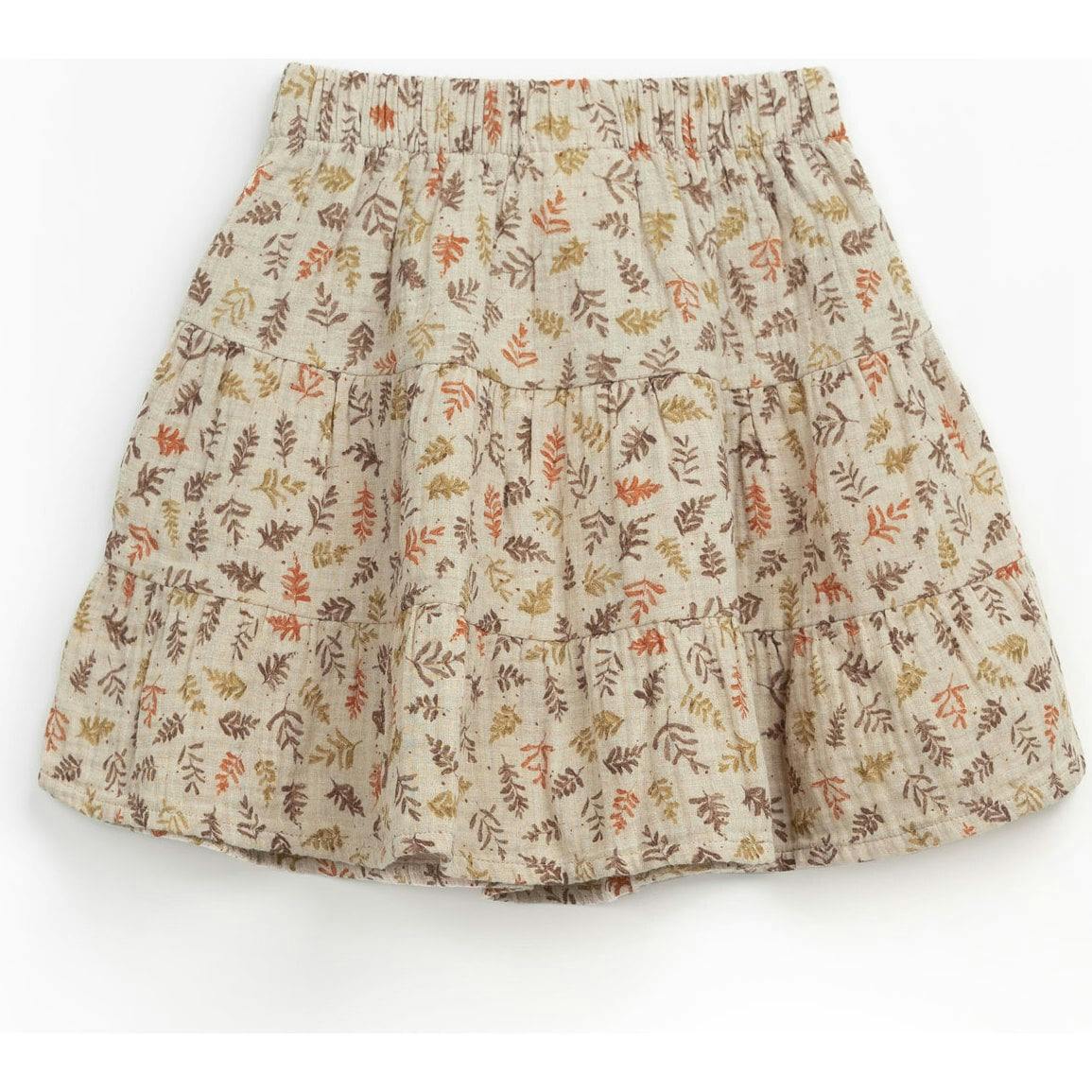 Multicolored Leaf Skirt