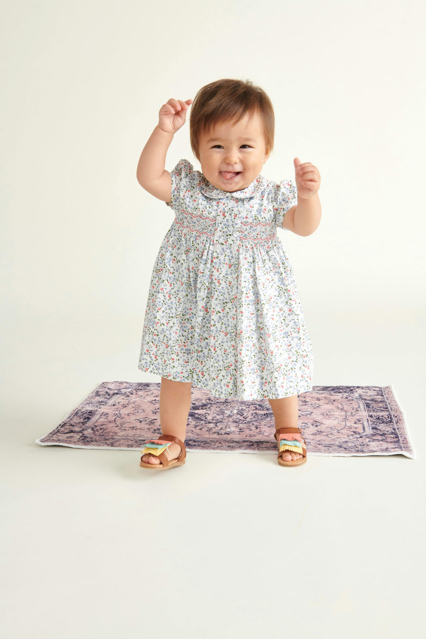 Hand-Smocked Baby Dress Susie