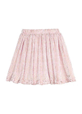 Circle Skort - Pink Crinkle Stars