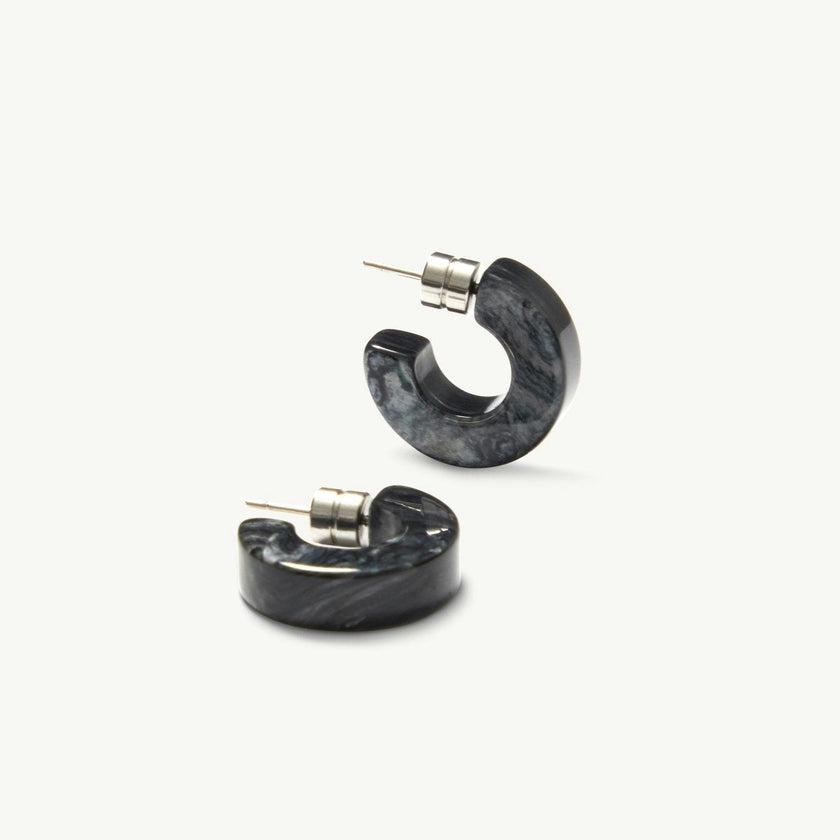 Muse Hoops in Obsidian