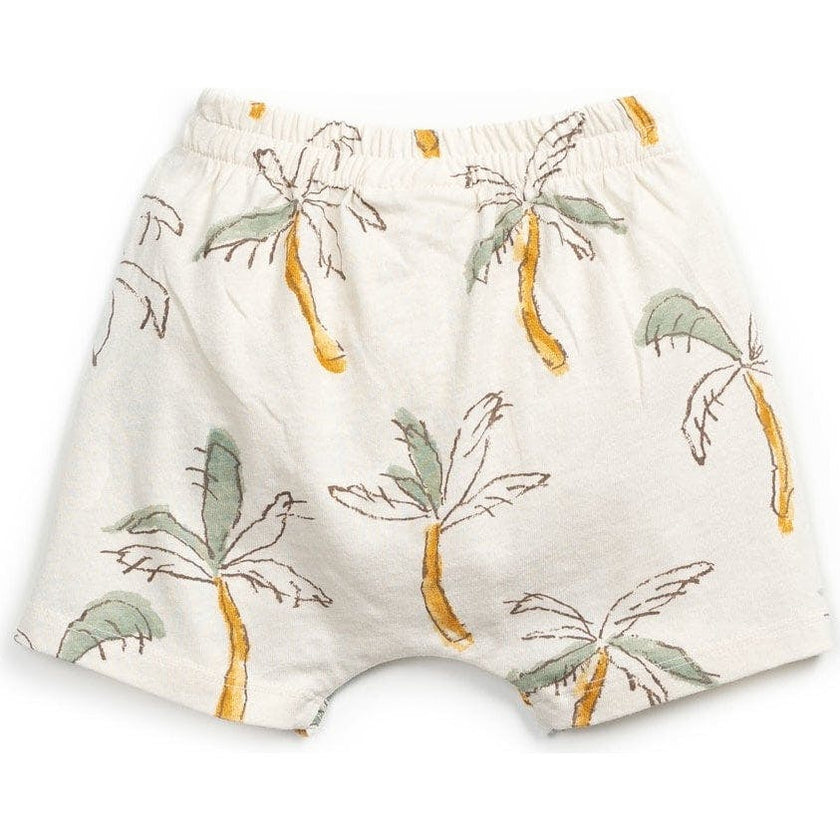All-Over Palm Tree Print Shorts