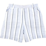 Stripe Linen Look Short