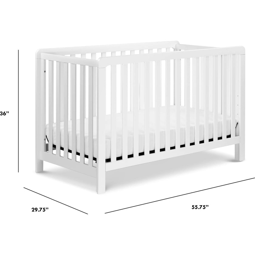 Colby 4-in-1 Low-profile Convertible Crib