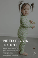 GROW WITH YOU FOOTIE | CLOUD — Bamboo Organic Cotton Blend, 0–6M
