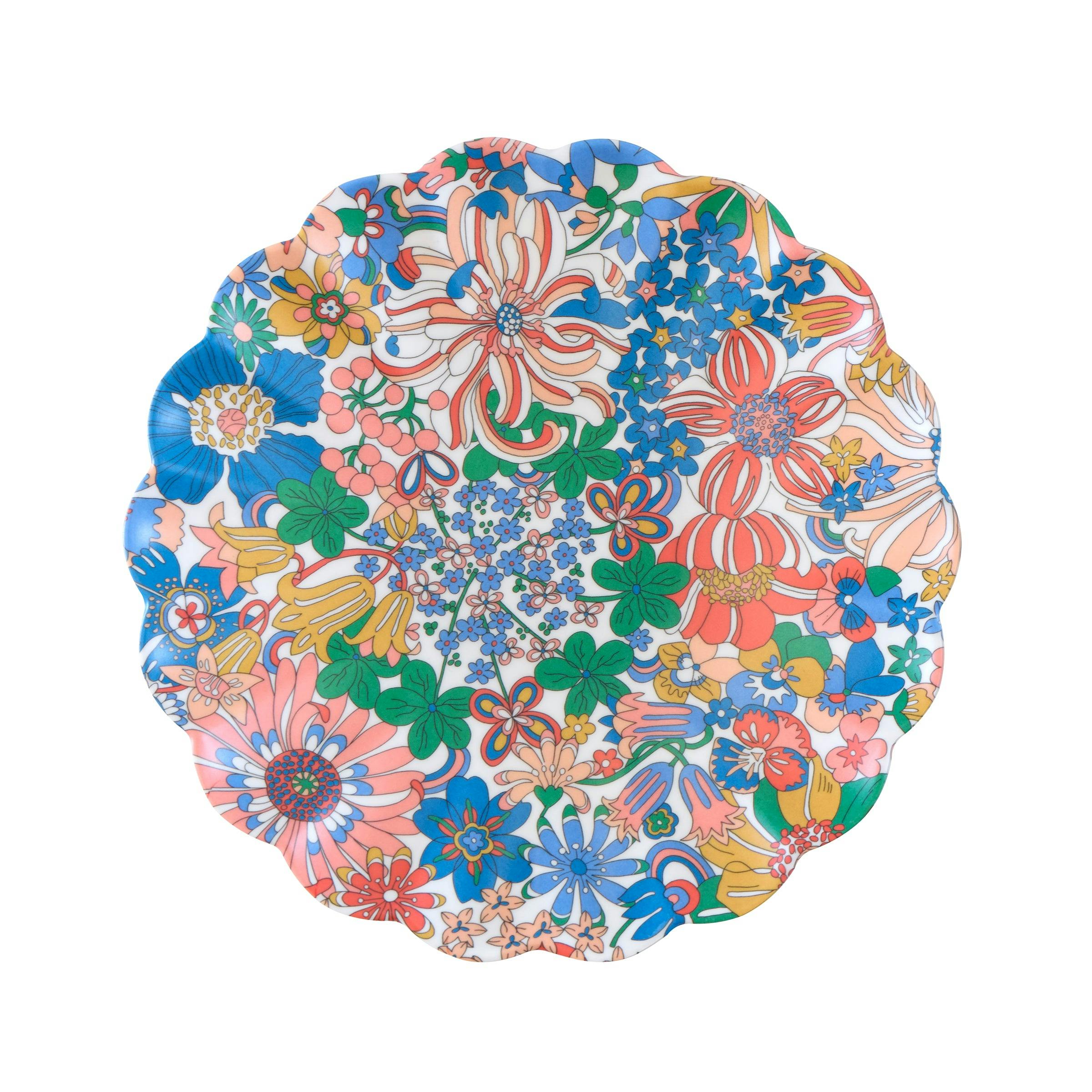 Meri Meri x Liberty Garden Party Reusable Small Plates