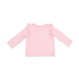Megan's Bowtiful Hockey Stripe - Ruffle Tee and Baby Bells