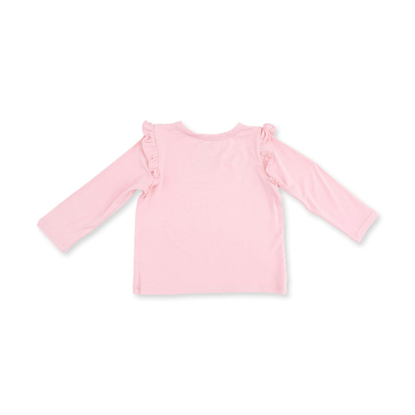Megan's Bowtiful Hockey Stripe - Ruffle Tee and Baby Bells