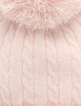 Cashmere Beanie Pale Pink Melange