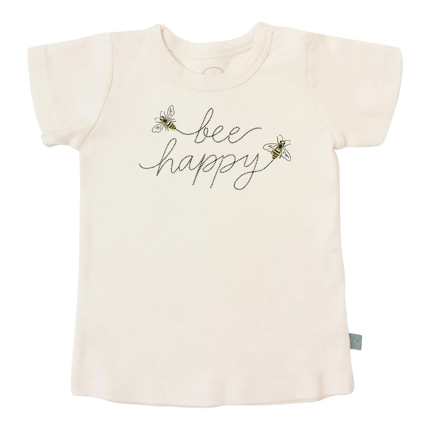 graphic tee | bee happy
