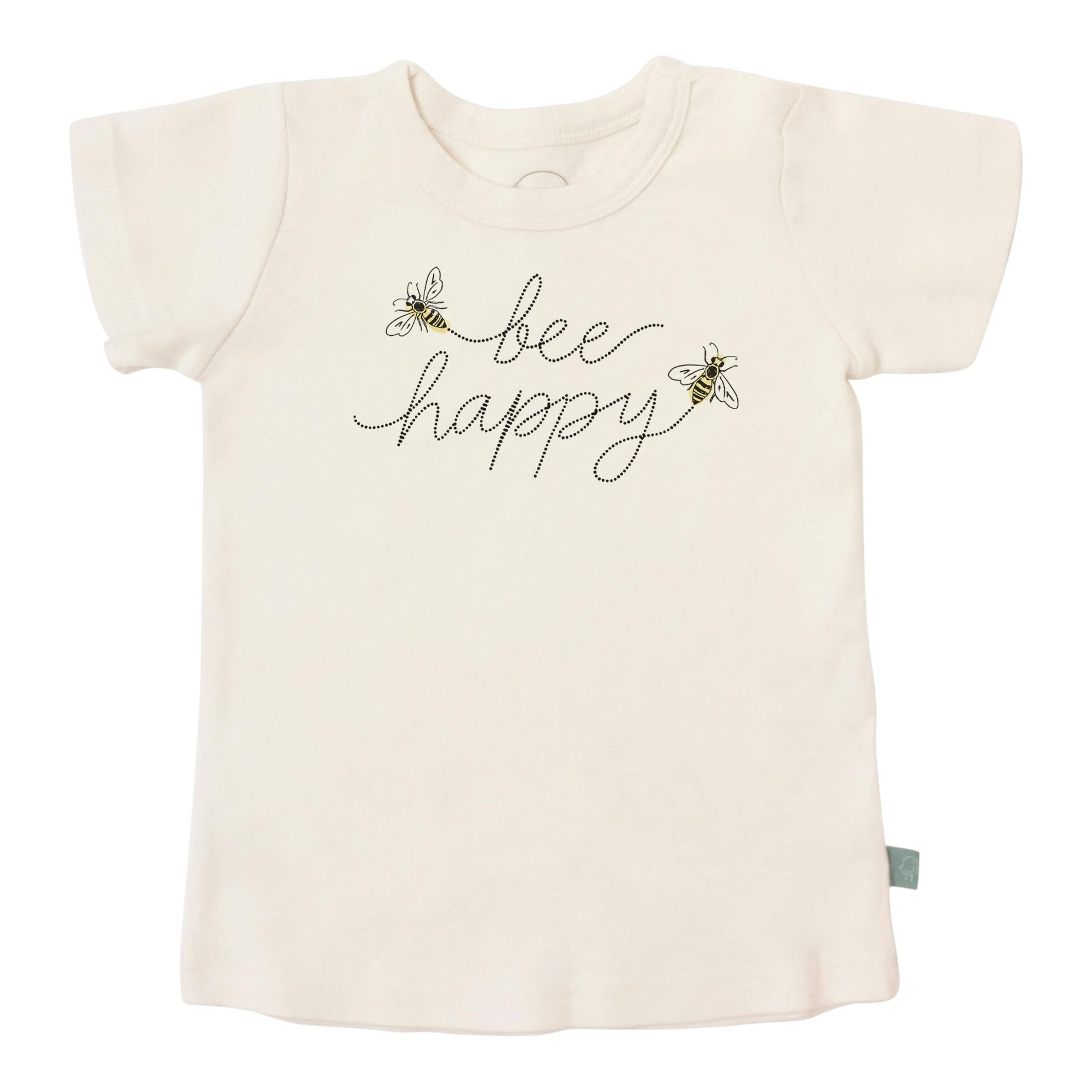 graphic tee | bee happy