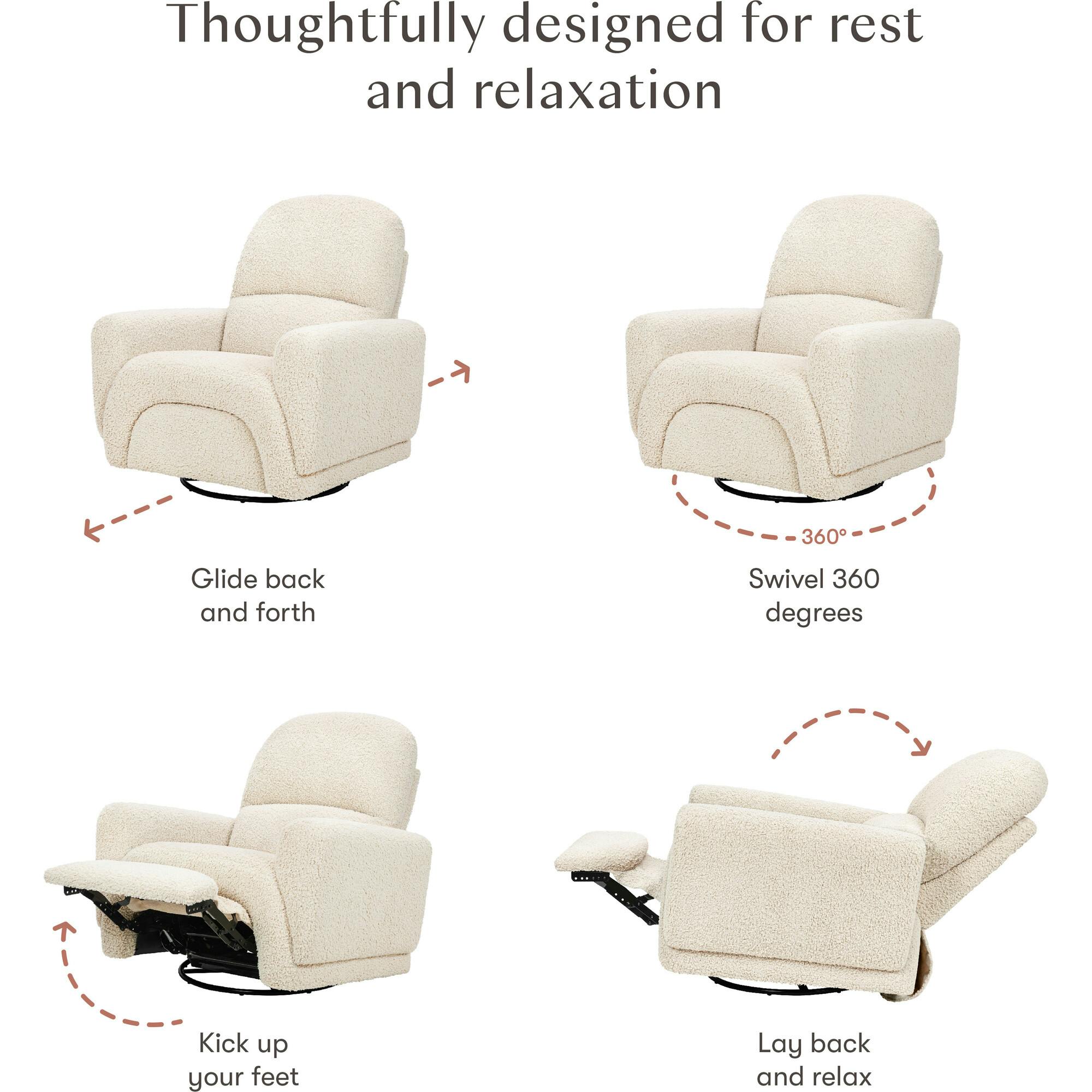 Rainbow Recliner & Swivel Glider