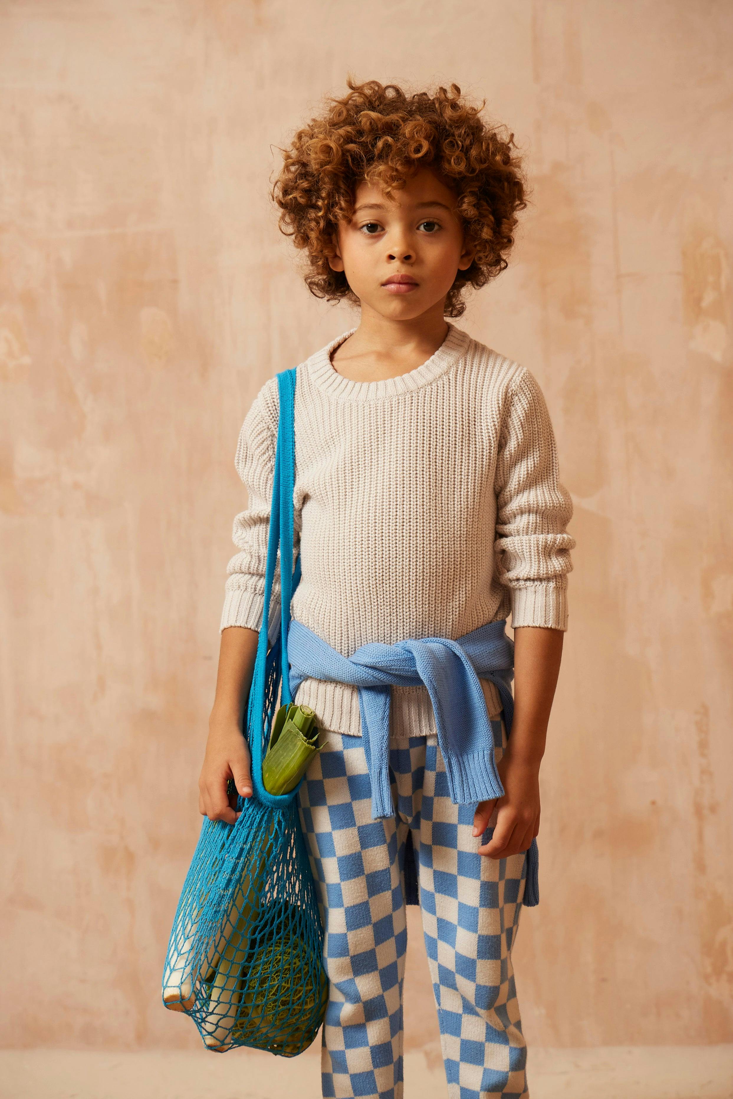 Classic Fisherman Jumper | Chalk