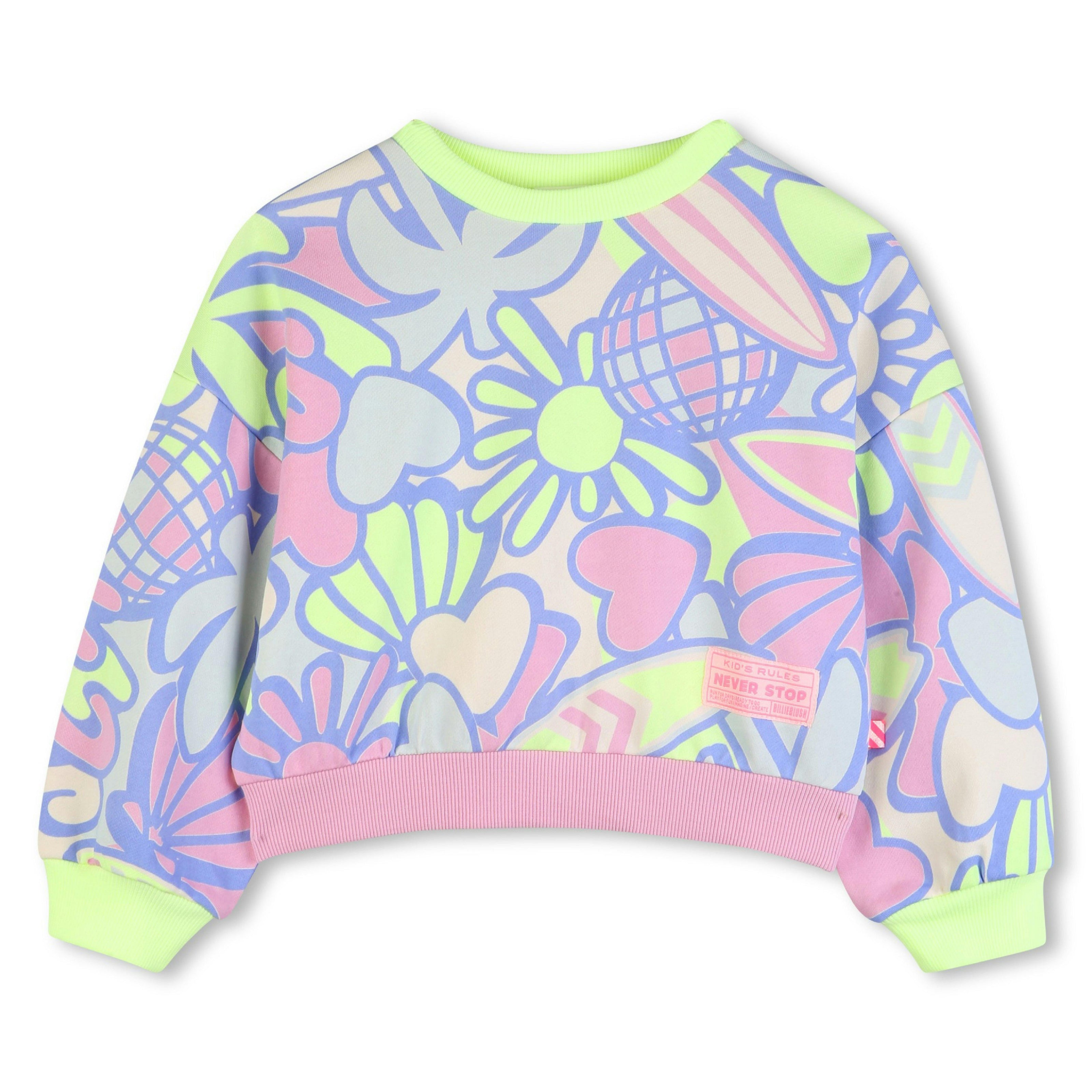 Multicolored Abstract Sweatshirt