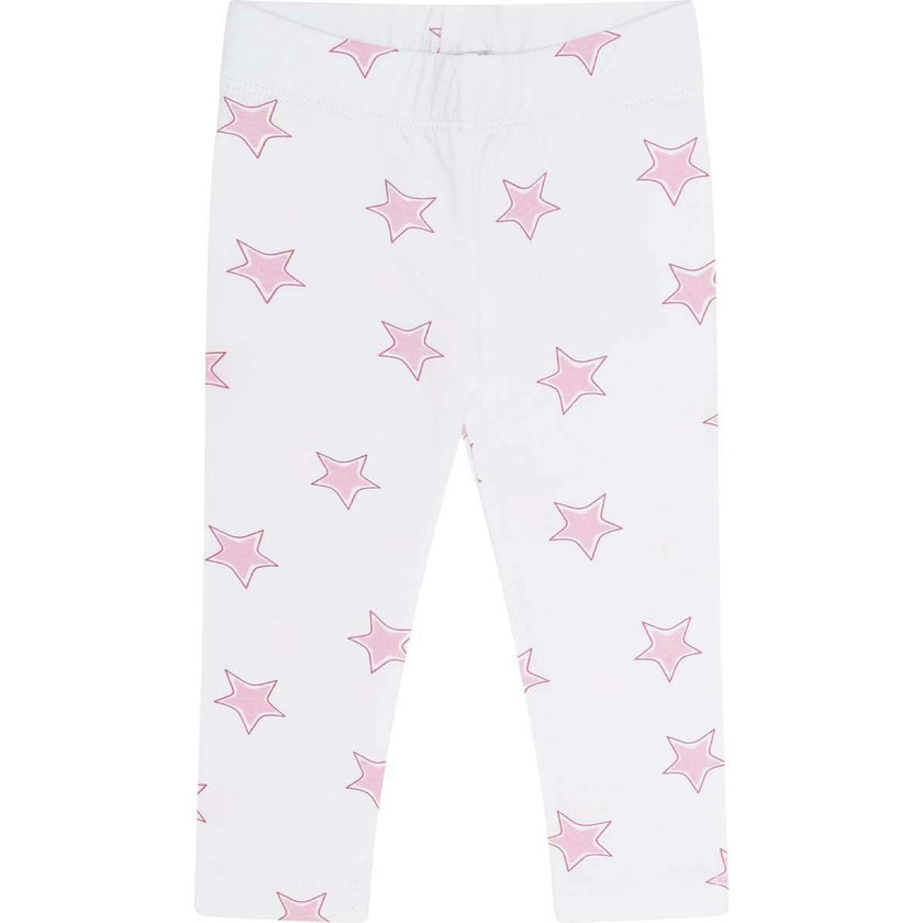 Pink Stars Tee-Leggings Set