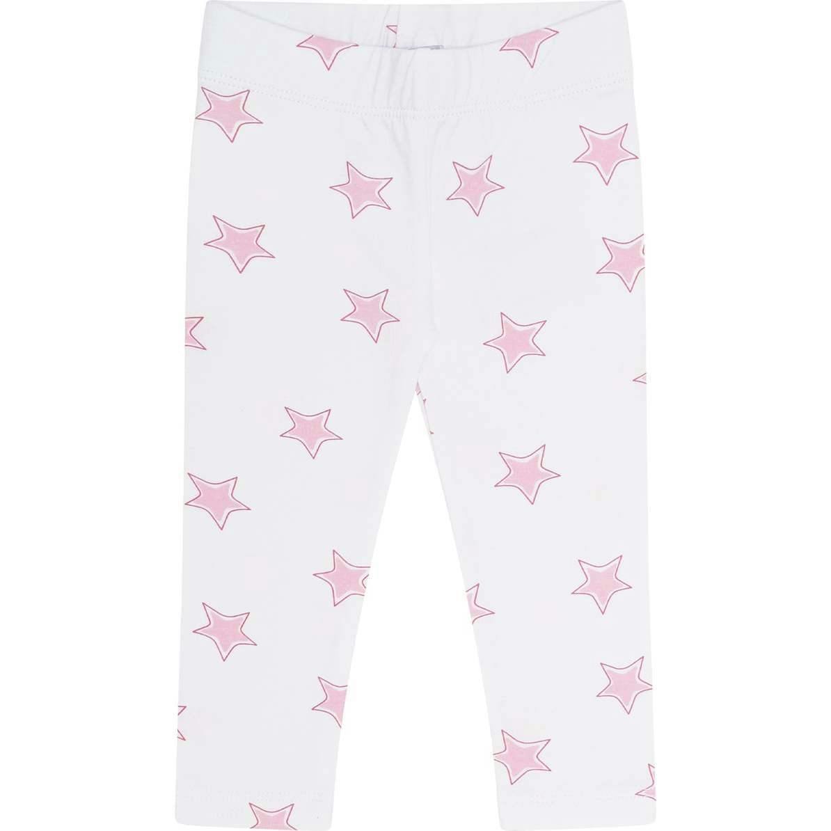 Pink Stars Tee-Leggings Set