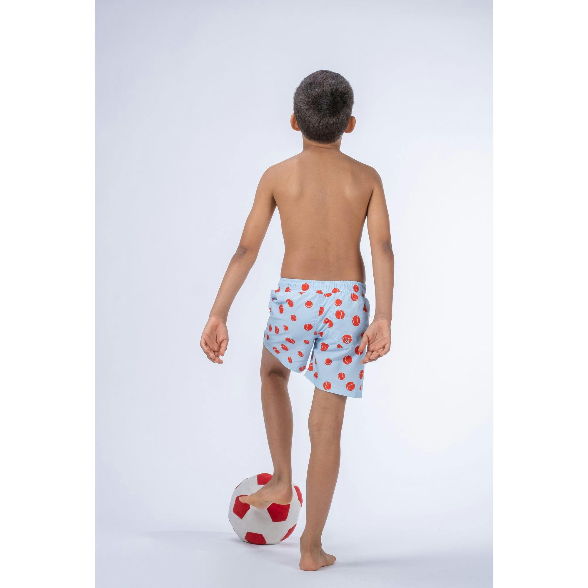 Tennis Balls Classic Swim Shorts, Multi