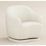 Foy Glider In Boucle In Ivory Boucle